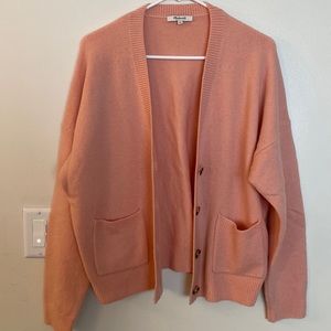 Women’s Madewell Pink cardigan